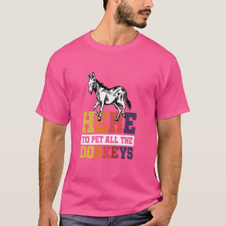 ここにロバを全部飼い尽くす Tシャツ