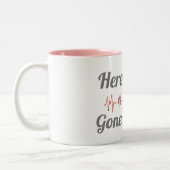 ここに今日のタマーレコーヒーマグ行った ツートーンマグカップ (左)