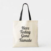 ここに今日のTamaleトートバッグ トートバッグ (裏面)