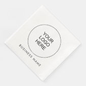 ここに会社ロゴのテキストをアップロードしてください (コーナー)