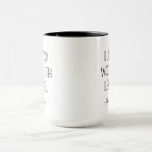 ここに伝説のコワーカーがいました カスタムNa マグカップ (中央)