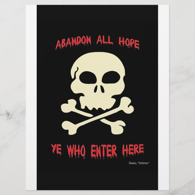 ここに入るすべての希望を捨てる (正面)