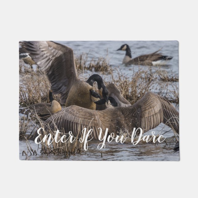 ここに入るつもりはないもしあえて偽る ドアマット (正面)