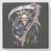 ここに厳格来ます ストーンコースター (正面)