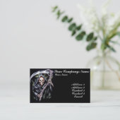 ここに厳格来ます 名刺 (スタンド正面)