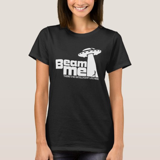 ここに命が無い知性があるから Tシャツ (正面)
