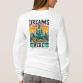 ここに夢が広がる Tシャツ (裏面)