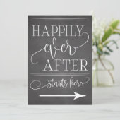 ここに始まった後ずっと楽しく黒板ここにサイン (スタンド正面)