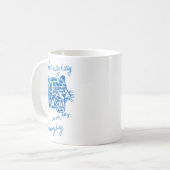 ここに子猫ちゃん コーヒーマグカップ (正面左)