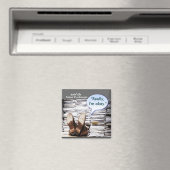 ここに学校の心理学者の磁石がある マグネット (インサイチュ (食洗機))