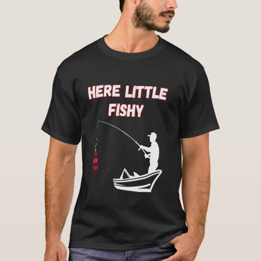 ここに小さいお魚さん Tシャツ (正面)