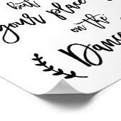 ここに席を見つける ポスター (角)