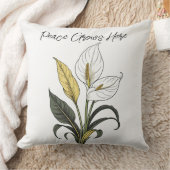 ここに平和が訪れる クッション (ブランケット)