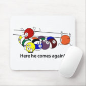 ここに彼はmousepadを来ます マウスパッド (マウス)