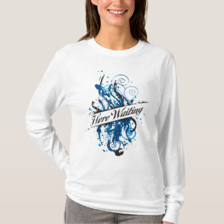 ここに待っています Tシャツ