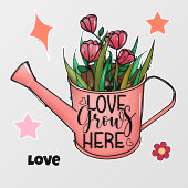 ここに恋が芽生える ウィンドウサイン (シート)