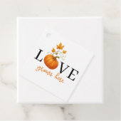 ここに恋が芽生える | パンプキンレタリング秋 フェイバータグ (インサイチュ)