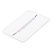 ここに感動的引用文を挿入 – 紫 マグネット (左側)