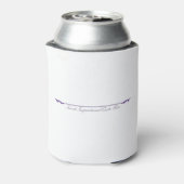 ここに感動的引用文を挿入 – 紫 缶クーラー (缶裏面)