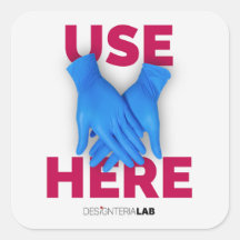 ここに手袋を使用