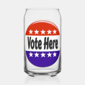 ここに投票 ガラス缶 (裏面)