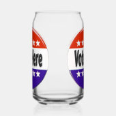 ここに投票 ガラス缶 (右)