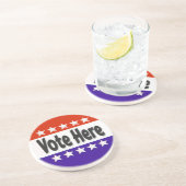 ここに投票 コースター (側面)
