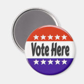 ここに投票 マグネット (正面/裏面)