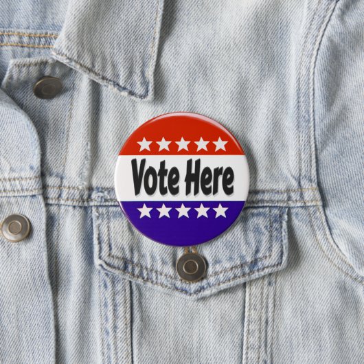 ここに投票 缶バッジ (インサイチュ)