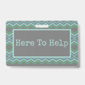 ここに救済 バッジ (裏面)