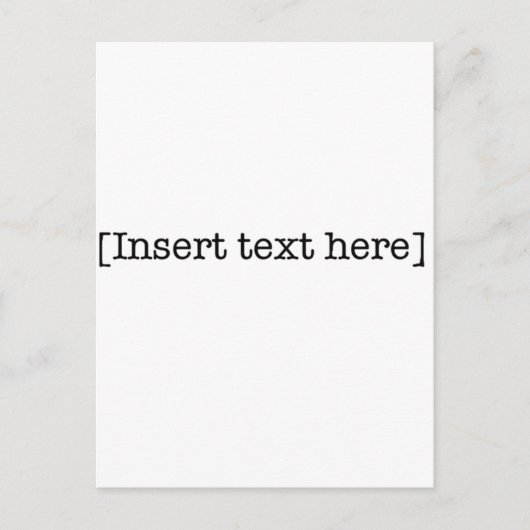 ここに文字を挿入 ポストカード (正面)