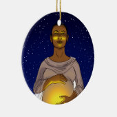 ここに日曜日のオーナメントを来ます セラミックオーナメント (右)