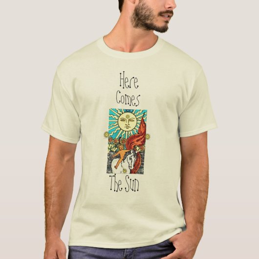 ここに日曜日を来ます Tシャツ (正面)