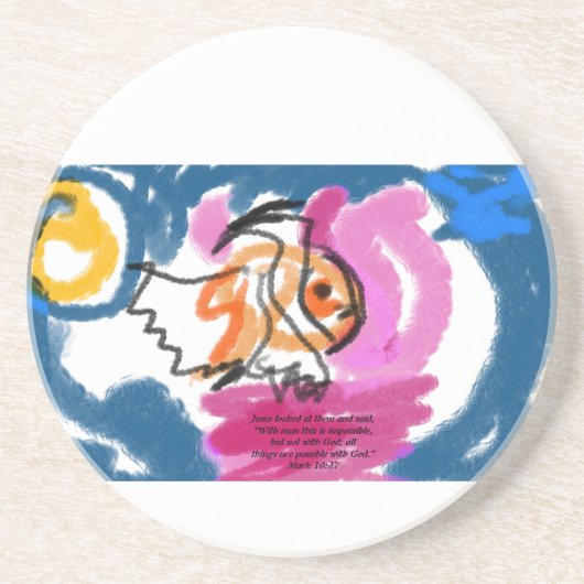 ここに来た コースター (正面)