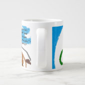 ここに来た ジャンボコーヒーマグカップ (裏面)