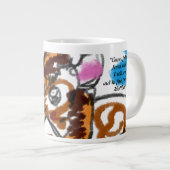 ここに来た ジャンボコーヒーマグカップ (正面右)