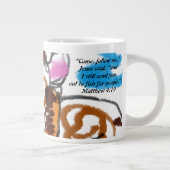 ここに来た ジャンボコーヒーマグカップ (右)