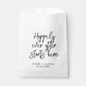 ここに来て幸せにここに来る フェイバーバッグ (正面)