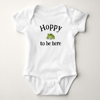 ここに来られて嬉しいよ キッズTシャツ ベビーボディスーツ