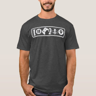 ここに来るためにゲームを一時停止しました アイコン かっこいいゲーマー メンズ Tシャツ