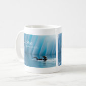 ここに来る コーヒーマグカップ (正面左)