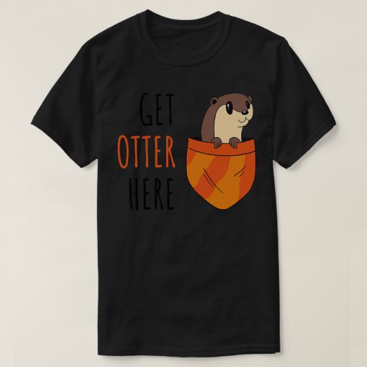 ここに注意 Tシャツ (デザイン正面)