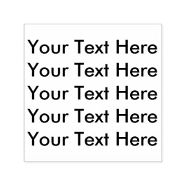 ここに独自のパーソナライズされた文字を作成 セルフインキングスタンプ