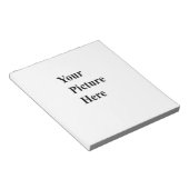 ここに独自の写真をアップロード ノートパッド (アングル)