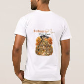 ここに生きる秋の魔法 Tシャツ (裏面)