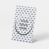 ここに画像をアップロード 台座サイン (正面)