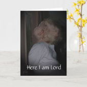 ここに私が領主、よくやれ カード (黄色い花)