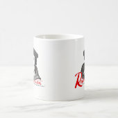 ここに私はマーティンLutherの改革の500thマグを立てます コーヒーマグカップ (中央)