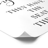 ここに私達の天使の記念碑の印刷可結婚能がある ポスター (角)