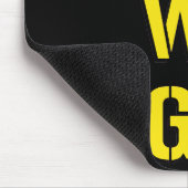 「ここに私達はマウスパッド」行きます マウスパッド (コーナー)